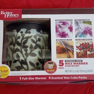 BETTER HOME AND GARDENS WAX WARMER SET